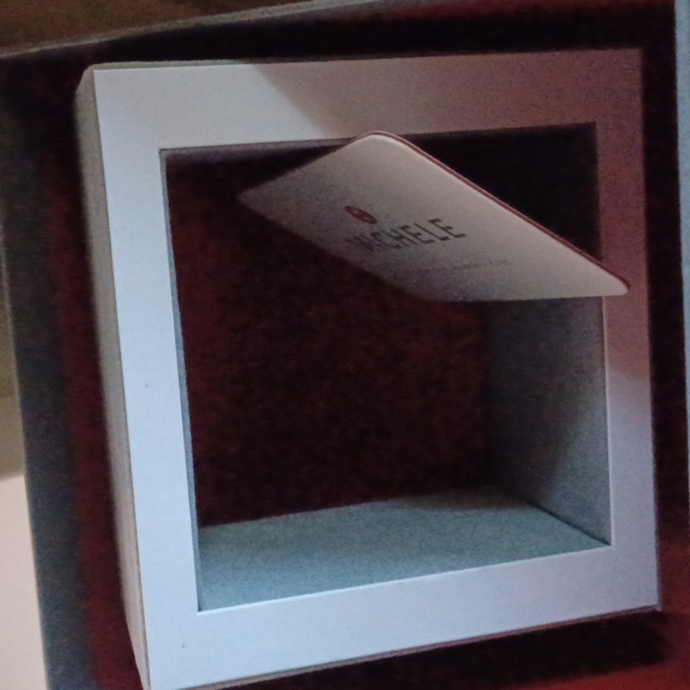 Michele Watch With Box Brand New With All The Links - Picture 12 of 14